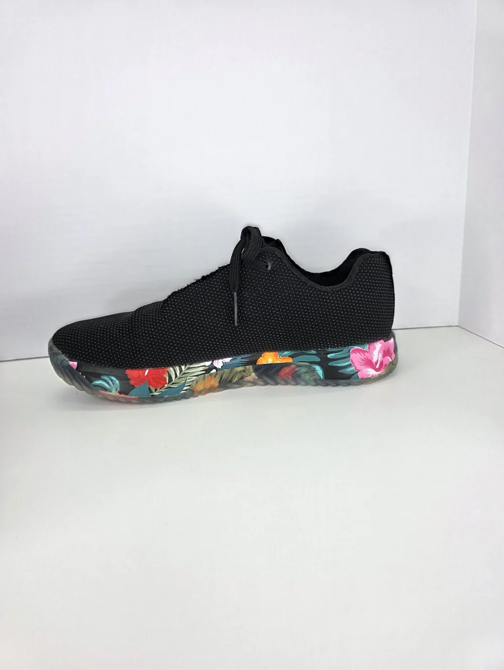 NOBULL Impact Sneaker Men's 9.5 Women's 11 Trainer SuperFabric Midnight Tropical - Picture 11 of 16